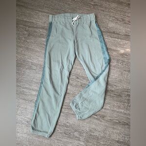 Monrow sage green joggers sweatpants